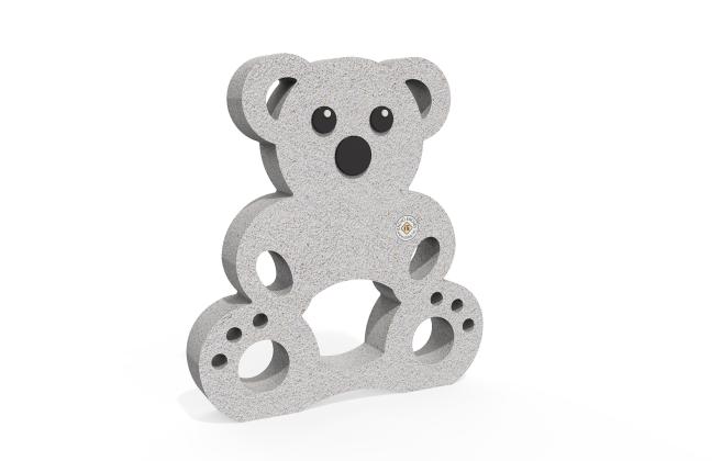 FIGURINĂ DECORATIVĂ DIN BETON – URSULEȚ