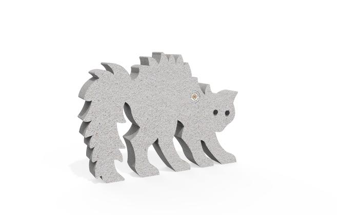 DECORAȚIUNE PEISAGISTICĂ DIN BETON – PISICĂ