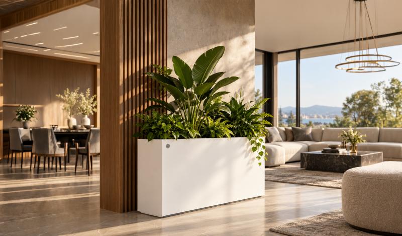  STAINLESS STEEL PLANTER